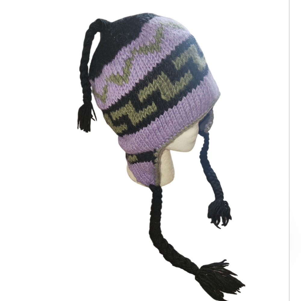 Knitted Trapper Hat